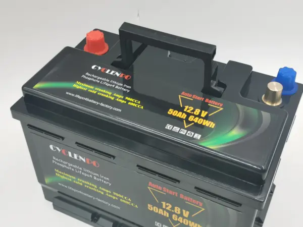 Cyclenpo 12v 50ah Lithium Ion Car Battery