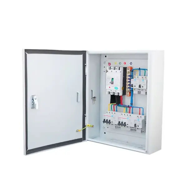 Constant Power Dual Power Supply Timed Transfer Switch Single-phase 220V Three-phase 380V63A95A Distribution Box