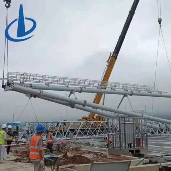 High Voltage10KV-550KV Steel Power Transformer Substation Structures Electric  Hot Dip Galvanized Electrical Power Transmission