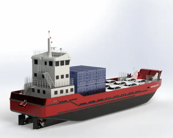 Grandsea 120ft Bulk Carrier Ship Cargo Ship for Sale China Boat Builder