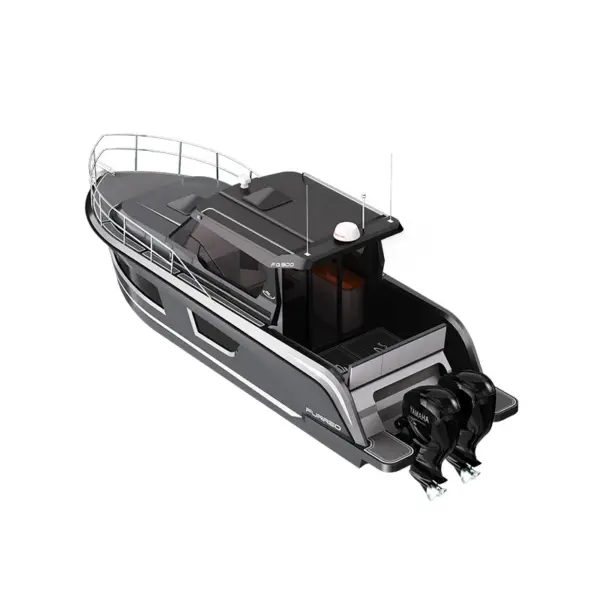 Sport Fishing Boat 9m Center Console Boat With Motor 8 Passengers China Luxury Yacht Aluminium Boats
