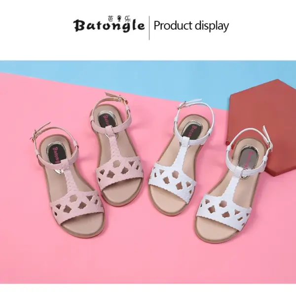Best Selling Summer Baby Girl Sandals Fashion Girl Dress Shoes  Party Girl Sandals