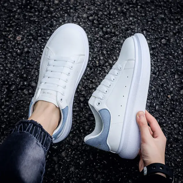 High Quality Leather Unisex Sneakers Custom Men's Casual Skateboard Shoes for Men