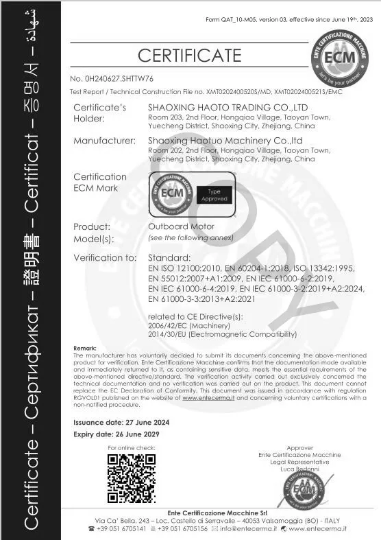 HOTOKA New 4 Stroke Outboard Engine China Cheap Small Out Boat Engine Speed 50cc Long Tail Boat Motors for Boats