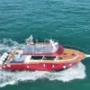 46ft 14m Aluminum Work Boat Cargo Barge Landing Craft for Sale