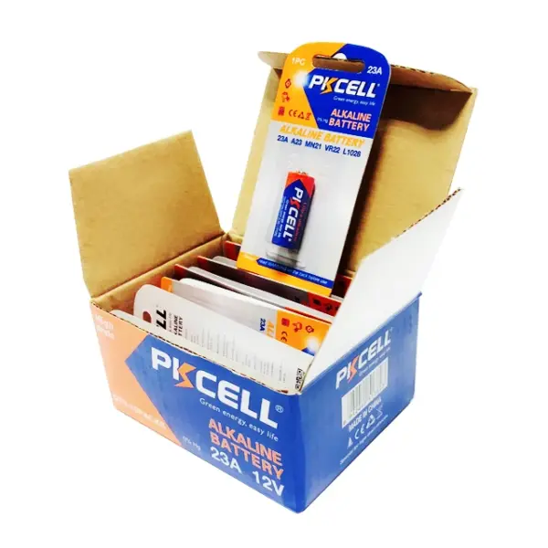 12v Alkaline Battery A23 23A Primary Dry Battery in Bulk Packing or Blister Card Packing 12v Alkaline Battery A23 23A Primary Dry Battery in Bulk Packing or Blister Card Packing