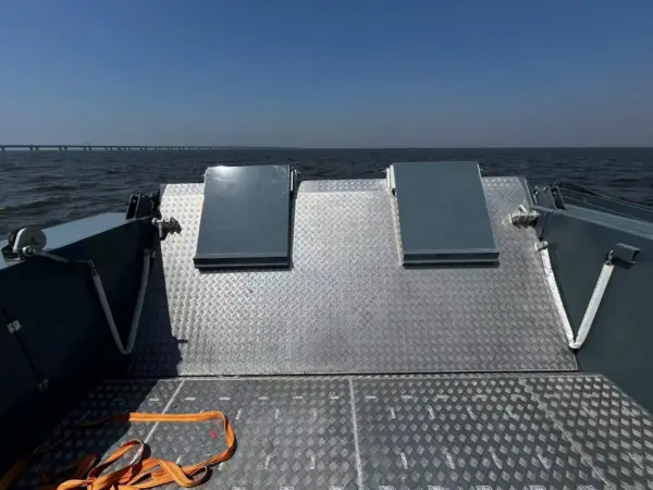 46ft 14m Aluminum Work Boat Cargo Barge Landing Craft for Sale