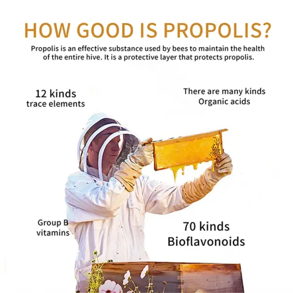 Health Nutrition Royal Jelly Softgels Rich in Protein Multivitamins Improve Mood and Sleep Quality Traditional Supplement