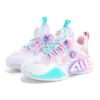 2023 Hot Selling Kids Sneakers Children's Running Walking Shoes Children's air Cushion Breathable Mesh Basketball Shoes