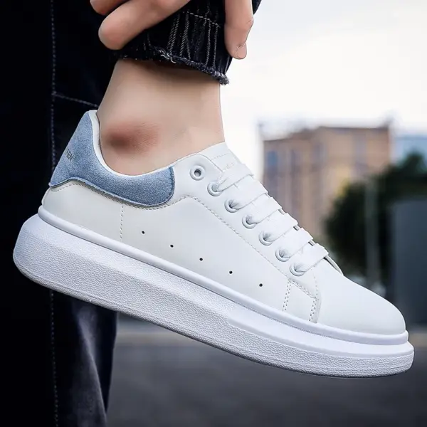 High Quality Leather Unisex Sneakers Custom Men's Casual Skateboard Shoes for Men