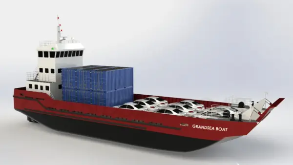 Grandsea 120ft Bulk Carrier Ship Cargo Ship for Sale China Boat Builder
