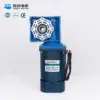 200W AC Motor with Power-off Self-locking Worm Gear Reducer and Speed Controller Suitable for Conveyor Transmission Equipment 200W AC Motor with Power-off Self-locking Worm Gear Reducer and Speed Controller Suitable for Conveyor Transmission Equipment