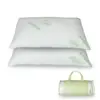 Top Selling OEM Wholesale Custom LOGO Bed Rest Pillow Cooling Shredded Bamboo Pillow