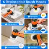 Electric Spin Brush Handheld Cleaning Brush Cordless Scrubber Kitchen Gadget Dish Velcro Brush Most Selling Product in Alibaba Electric Spin Brush Handheld Cleaning Brush Cordless Scrubber Kitchen Gadget Dish Velcro Brush Most Selling Product in Alibaba