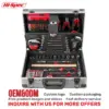 Professional Home DIY & Garage Auto Mechanics Tool Kit Set. Sockets, Wrenches, Pliers Tools in a Metal Tool Chest. OEM ODM Ready