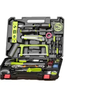 24pcs Mini Multi-Hand Popular Professional Tool Set for Automobile Repair Including Wrenches Sockets Digging Tools Cr-V Box