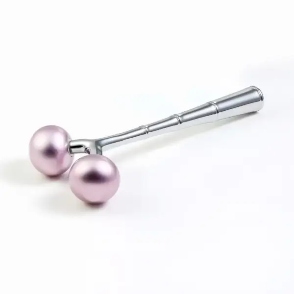 Hot Selling Anti-Aging Facial Roller Zinc Alloy Ladies Beauty Skin Care Massage Tool for Home Use or Gift Giving