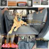 In Stock Luxury Pet Products Top Sellers Waterproof Backseat Extender Dog Car Seat Cover Pet Hammock Back Seat Hard Bottom