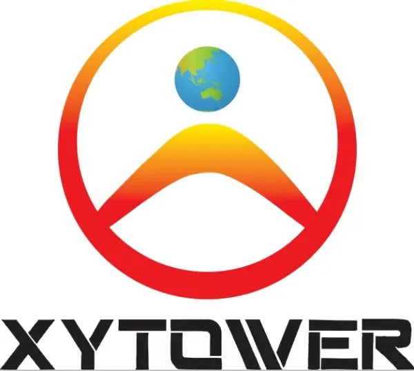 35KV Overhead Line Double Circuit Steel Construction Power Transmission Steel Iron Tower