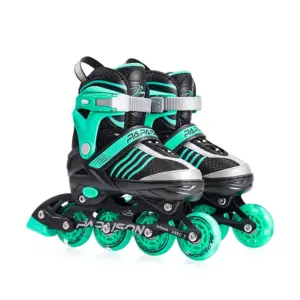 Four-wheel Flashing Inline Skate Shoes for Boys Girls and Teenagers Inline Roller Skates Shoes for Outdoor Sports to Sale Four-wheel Flashing Inline Skate Shoes for Boys Girls and Teenagers Inline Roller Skates Shoes for Outdoor Sports to Sale