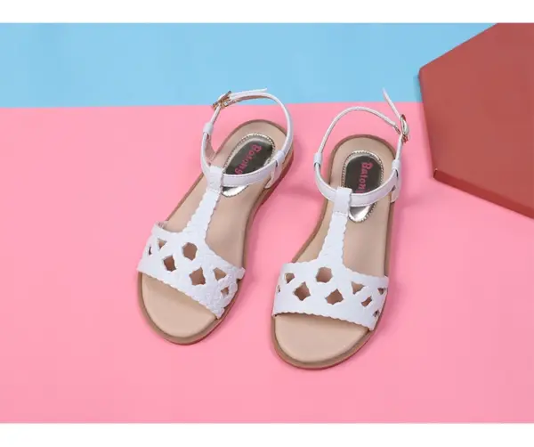 Best Selling Summer Baby Girl Sandals Fashion Girl Dress Shoes  Party Girl Sandals