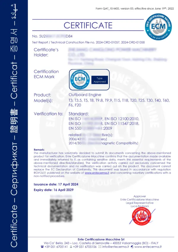 Outboard Engine 15Hp 30Hp 40Hp 60Hp Outboard Motor Boat Engine YAMH