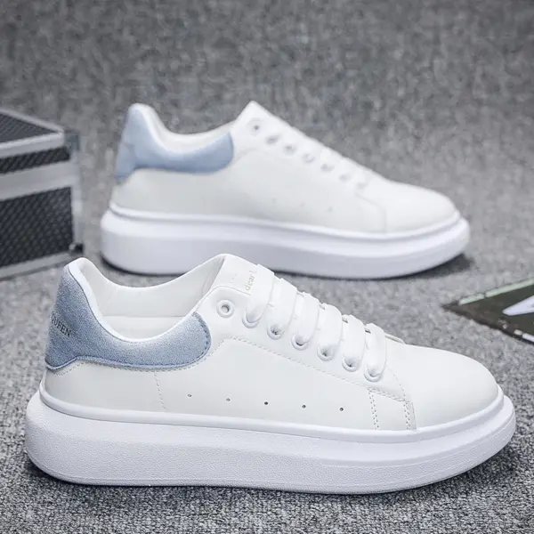 High Quality Leather Unisex Sneakers Custom Men's Casual Skateboard Shoes for Men