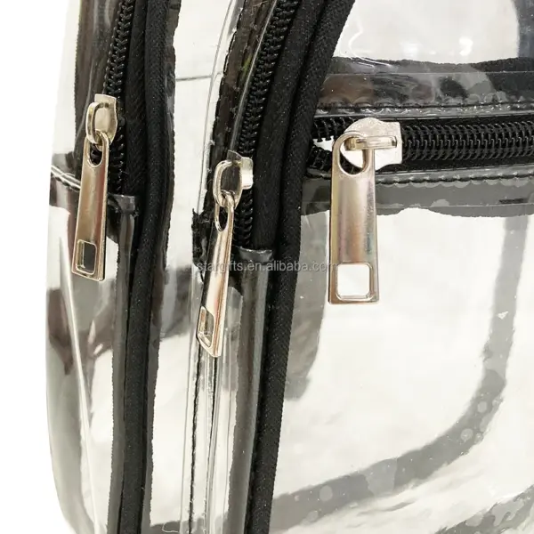 Top Best Most Selling Product in Alibaba 2025 Recycled Ultralight Clear PVC Cross-body Chest Bag