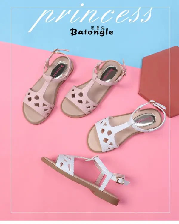 Best Selling Summer Baby Girl Sandals Fashion Girl Dress Shoes  Party Girl Sandals