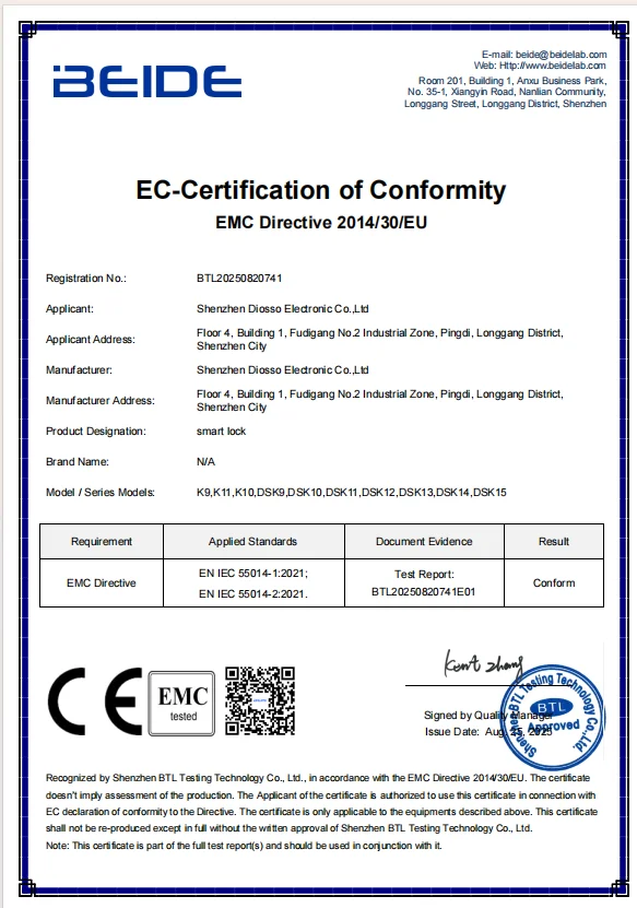 Most Sold America Level Lock Smart Door Lock-Rose Gold Touch Edition Wood Door Long Battery Life Cloud Data Wifi Dropshipping