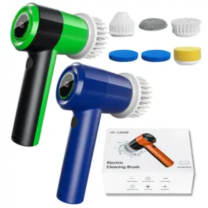 Electric Spin Brush Handheld Cleaning Brush Cordless Scrubber Kitchen Gadget Dish Velcro Brush Most Selling Product in Alibaba