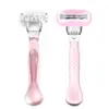 Private Label Box Packed Women Shaving razor 5 Blades Womens Razor Best Selling  Women Shaving Razor