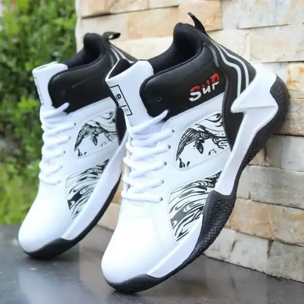Hot Selling Men New Design Anti-slip Height Increasing Basketball Shoes for Adults Sport Shoes
