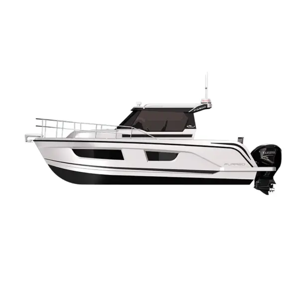Sport Fishing Boat 9m Center Console Boat With Motor 8 Passengers China Luxury Yacht Aluminium Boats