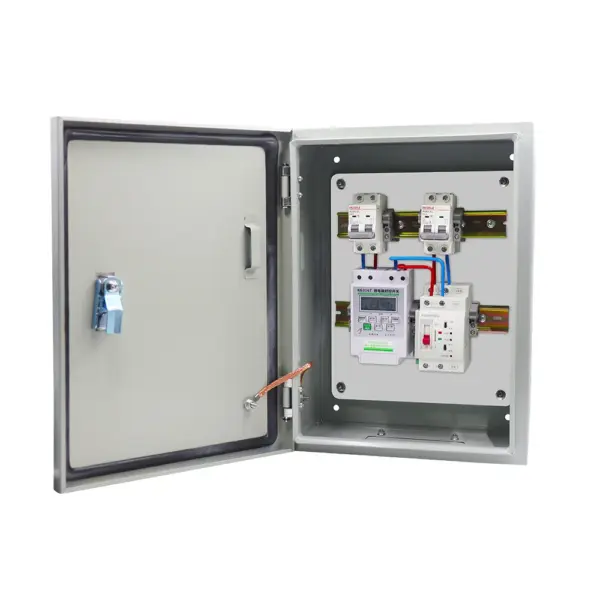 Constant Power Dual Power Supply Timed Transfer Switch Single-phase 220V Three-phase 380V63A95A Distribution Box