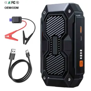 1000A Jump Starter Car Emergency Battery Power Supply Portable Power Station Car Battery Booster Automotive Battery Pack