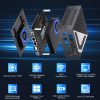 Mini PC, computadora de escritorio con núcleo de 14ª generación Ultra U9-185H hasta 5.1 GHz, Win-11 Pro, 64G DDR5, 2T M.2 PCIE4.0 SSD, Dual 2.5G LAN, DP/HD2.1/USB4.0, compatible con 8K/4K