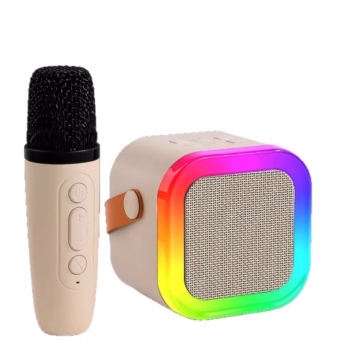 Altavoz Bluetooth y Micrófono Más Vendidos, Altavoz Todo en Uno, un Maravilloso Karaoke, un Altavoz Inalámbrico Portátil con Micrófono