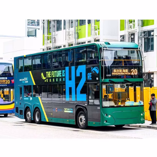 Autobús de Pasajeros de Doble Piso de 70 Asientos, Nueva Energía, Largo Alcance