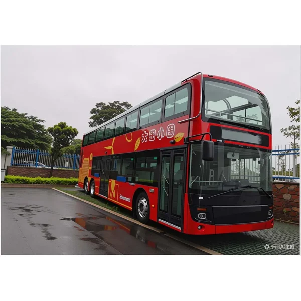 70 Seats Double Decker New Energy Passenger Bus Long Range - Buy Product on Alibaba.com