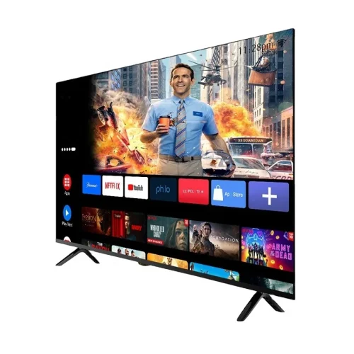 Smart TV 55 pulgadas 4K, televisor LED disponible también en 32, 40, 43, 45, 50 y 65 pulgadas, con Android y Wi-Fi, Google Smart TV