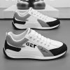 Zapatillas deportivas antideslizantes con cordones para hombre, tendencia de moda de invierno 2024, nueva colección de primavera y otoño