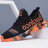 Zapatillas deportivas casuales de moda para hombre, precio de fábrica, cómodas para caminar, para primavera e invierno, de cuero genuino y malla